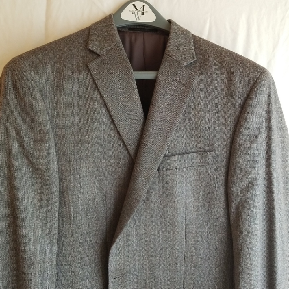 Grey Herringbone Ralph Lauren sport coat
